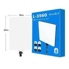 Светодиодная прямоугольная LED лампа для фотостудии L-3560
